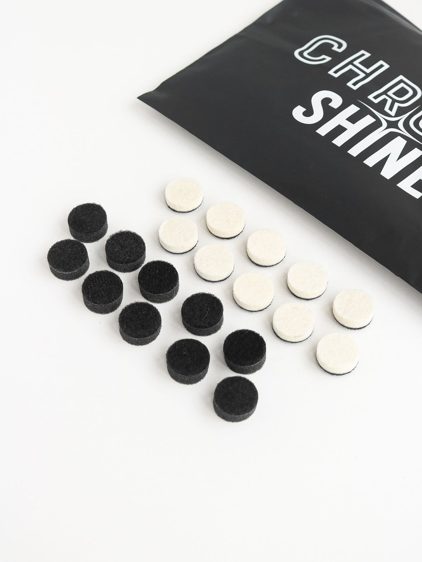 Chrono Shine Pad Refill Pack - felt and sponge polishing pad replacements