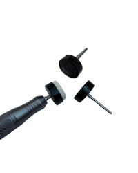 Chrono Shine Pad Holder Plus - rotary tool attachment for secure, wobble-free pad alignment
