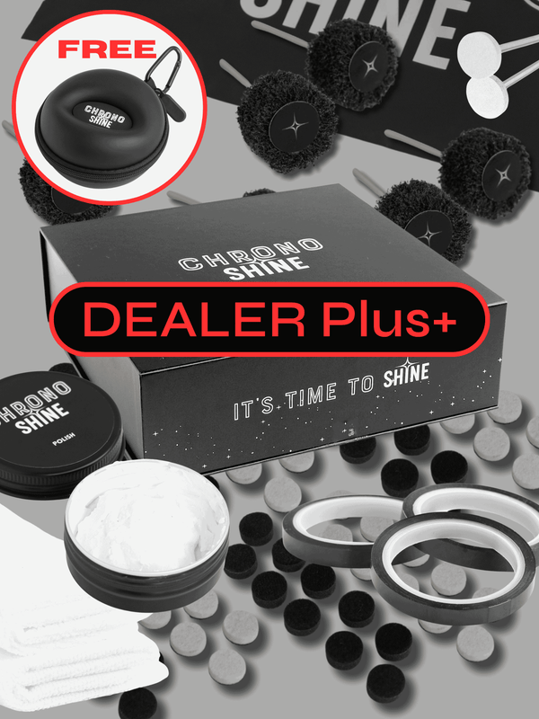 DEALER Plus+ by Chrono Shine - twin pack watch restoration kit